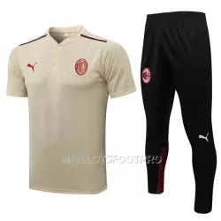 AC Milan Polo d'Entraînement Homme 22-23 Jaune AC Milan Polo d'Entraînement Homme 22-23 Jaune