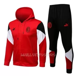 AC Milan Veste à Capuche Homme 22-23 Rouge AC Milan Veste à Capuche Homme 22-23 Rouge