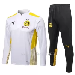 BVB Borussia Dortmund Ensemble Sweat d'Entraînement Homme Quart-Zip 22-23 Blanche BVB Borussia Dortmund Ensemble Sweat d'Entraînement Homme Quart-Zip 22-23 Blanche