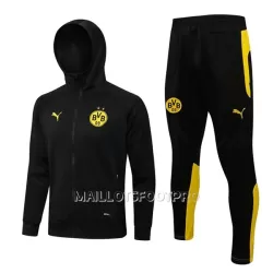 BVB Borussia Dortmund Veste à Capuche Homme 22-23 Noire BVB Borussia Dortmund Veste à Capuche Homme 22-23 Noire