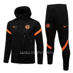Chelsea Black Veste à Capuche Homme 22-23 Orange Chelsea Black Veste à Capuche Homme 22-23 Orange