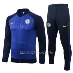 Chelsea Ensemble Vestes d'Entraînement Homme 22-23 Bleue Chelsea Ensemble Vestes d'Entraînement Homme 22-23 Bleue
