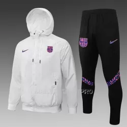 FC Barcelone Ensemble d'Entraînement Windrunner Homme 22-23 Blanche FC Barcelone Ensemble d'Entraînement Windrunner Homme 22-23 Blanche