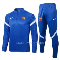FC Barcelone Ensemble Sweat d'Entraînement Homme Quart-Zip 22-23 Bleu Blanc FC Barcelone Ensemble Sweat d'Entraînement Homme Quart-Zip 22-23 Bleu Blanc
