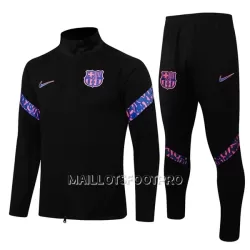FC Barcelone Ensemble Vestes d'Entraînement Enfant 22-23 Noire FC Barcelone Ensemble Vestes d'Entraînement Enfant 22-23 Noire