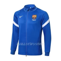 FC Barcelone Ensemble Vestes d'Entraînement Homme 22-23 Bleu Blanc