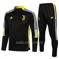 Juventus Ensemble Sweat d'Entraînement Enfant Quart-Zip 22-23 Noire Juventus Ensemble Sweat d'Entraînement Enfant Quart-Zip 22-23 Noire
