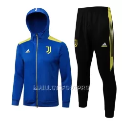 Juventus Veste à Capuche Homme 22-23 Bleue Juventus Veste à Capuche Homme 22-23 Bleue