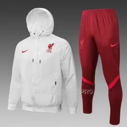 Liverpool Ensemble d'Entraînement Windrunner Homme 22-23 Blanche Liverpool Ensemble d'Entraînement Windrunner Homme 22-23 Blanche