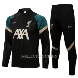 Liverpool Ensemble Sweat d'Entraînement Enfant Quart-Zip 22-23 Noire Liverpool Ensemble Sweat d'Entraînement Enfant Quart-Zip 22-23 Noire
