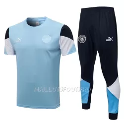 Manchester City Maillot d'Entraînement Homme 22-23 Bleu Clair Manchester City Maillot d'Entraînement Homme 22-23 Bleu Clair