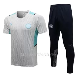 Manchester City Maillot d'Entraînement Homme 22-23 Gris Clair Manchester City Maillot d'Entraînement Homme 22-23 Gris Clair
