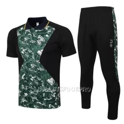 Manchester City Polo d'Entraînement Homme 22-23 Vert Noir Manchester City Polo d'Entraînement Homme 22-23 Vert Noir