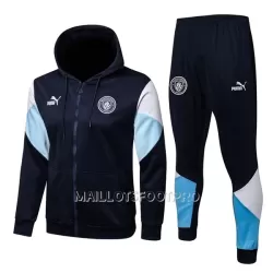 Manchester City Veste à Capuche Homme 22-23 Bleue Manchester City Veste à Capuche Homme 22-23 Bleue