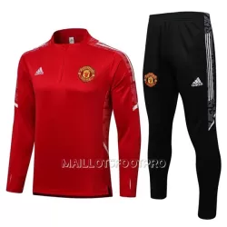 Manchester United Champions League Ensemble Sweat d'Entraînement Enfant Quart-Zip 22-23 Rouge Blanc Manchester United Champions League Ensemble Sweat d'Entraînement Enfant Quart-Zip 22-23 Rouge Blanc