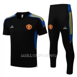 Manchester United Champions League Maillot d'Entraînement Homme 22-23 Noir Jaune Manchester United Champions League Maillot d'Entraînement Homme 22-23 Noir Jaune