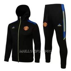Manchester United Champions League Veste à Capuche Homme 22-23 Noire Manchester United Champions League Veste à Capuche Homme 22-23 Noire