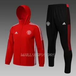 Manchester United Ensemble d'Entraînement Windrunner Homme 22-23 Rouge Manchester United Ensemble d'Entraînement Windrunner Homme 22-23 Rouge