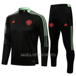 Manchester United Ensemble Sweat d'Entraînement Enfant Quart-Zip 22-23 Noire Manchester United Ensemble Sweat d'Entraînement Enfant Quart-Zip 22-23 Noire