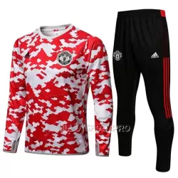 Manchester United Ensemble Sweat d'Entraînement Homme 22-23 Blanche Manchester United Ensemble Sweat d'Entraînement Homme 22-23 Blanche