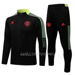 Manchester United Ensemble Vestes d'Entraînement Enfant 22-23 Noir Jaune Manchester United Ensemble Vestes d'Entraînement Enfant 22-23 Noir Jaune