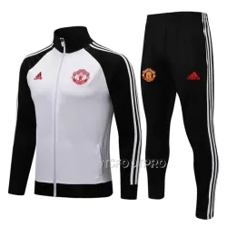 Manchester United Ensemble Vestes d'Entraînement Homme 22-23 Blanche Noire Manchester United Ensemble Vestes d'Entraînement Homme 22-23 Blanche Noire