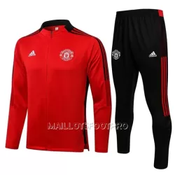 Manchester United Ensemble Vestes d'Entraînement Homme 22-23 Rouge Noir Manchester United Ensemble Vestes d'Entraînement Homme 22-23 Rouge Noir