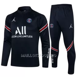 Paris Saint-Germain Ensemble Sweat d'Entraînement Enfant Quart-Zip 22-23 Bleue Paris Saint-Germain Ensemble Sweat d'Entraînement Enfant Quart-Zip 22-23 Bleue