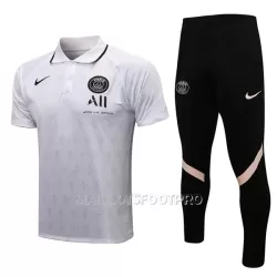 Paris Saint-Germain Polo d'Entraînement Homme 22-23 Blanche Noire Paris Saint-Germain Polo d'Entraînement Homme 22-23 Blanche Noire