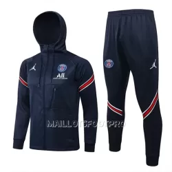 Paris Saint-Germain Veste à Capuche Homme 22-23 Bleue Paris Saint-Germain Veste à Capuche Homme 22-23 Bleue