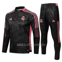 Real Madrid Ensemble Sweat d'Entraînement Enfant Quart-Zip 22-23 Noir Rouge Real Madrid Ensemble Sweat d'Entraînement Enfant Quart-Zip 22-23 Noir Rouge