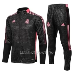 Real Madrid Ensemble Vestes d'Entraînement Enfant 22-23 Noir Rouge Real Madrid Ensemble Vestes d'Entraînement Enfant 22-23 Noir Rouge