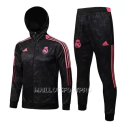 Real Madrid Veste à Capuche Homme 22-23 Noire Real Madrid Veste à Capuche Homme 22-23 Noire