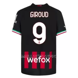 Maillot AC Milan Giroud 9 Homme Domicile 2022-23 Maillot AC Milan Giroud 9 Homme Domicile 2022-23