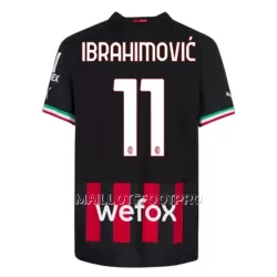 Maillot AC Milan Ibrahimovic 11 Homme Domicile 2022-23 Maillot AC Milan Ibrahimovic 11 Homme Domicile 2022-23