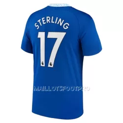 Maillot Chelsea Sterling 17 Homme Domicile 2022-23 Maillot Chelsea Sterling 17 Homme Domicile 2022-23