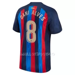 Maillot FC Barcelone Dani Alves 8 Homme Domicile 2022-23 Maillot FC Barcelone Dani Alves 8 Homme Domicile 2022-23