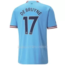 Maillot Manchester City De Bruyne 17 Homme Domicile 2022-23 Maillot Manchester City De Bruyne 17 Homme Domicile 2022-23
