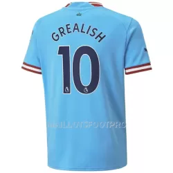 Maillot Manchester City Grealish 10 Homme Domicile 2022-23 Maillot Manchester City Grealish 10 Homme Domicile 2022-23
