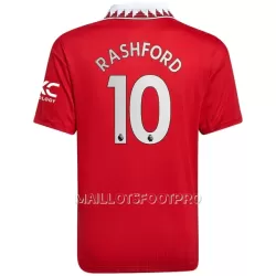 Maillot Manchester United Rashford 10 Homme Domicile 2022-23 Maillot Manchester United Rashford 10 Homme Domicile 2022-23