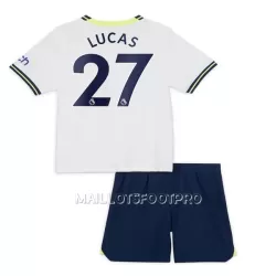 Maillot Tottenham Hotspur Lucas 27 Enfant Domicile 2022-23 Maillot Tottenham Hotspur Lucas 27 Enfant Domicile 2022-23