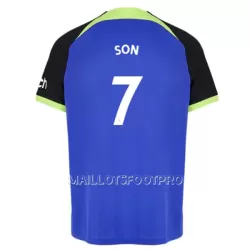 Maillot Tottenham Hotspur Son 7 Homme Extérieur 2022-23 Maillot Tottenham Hotspur Son 7 Homme Extérieur 2022-23