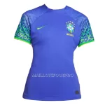 Maillot Brésil Femme Extérieur Coupe du Monde 2022