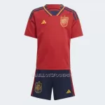 Maillot Espagne Enfant Domicile Coupe du Monde 2022