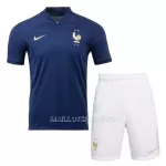 Maillot France Enfant Domicile Coupe du Monde 2022