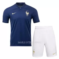 Maillot France Enfant Domicile Coupe du Monde 2022 Maillot France Enfant Domicile Coupe du Monde 2022