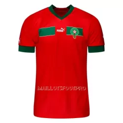 Maillot Maroc Homme Domicile Coupe du Monde 2022 Maillot Maroc Homme Domicile Coupe du Monde 2022