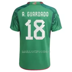 Maillot Mexique A.GUARDADO 18 Homme Domicile Coupe du Monde 2022 Maillot Mexique A.GUARDADO 18 Homme Domicile Coupe du Monde 2022