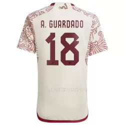 Maillot Mexique A.GUARDADO 18 Homme Extérieur Coupe du Monde 2022 Maillot Mexique A.GUARDADO 18 Homme Extérieur Coupe du Monde 2022