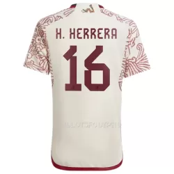 Maillot Mexique H.HERRERA 16 Homme Extérieur Coupe du Monde 2022 Maillot Mexique H.HERRERA 16 Homme Extérieur Coupe du Monde 2022